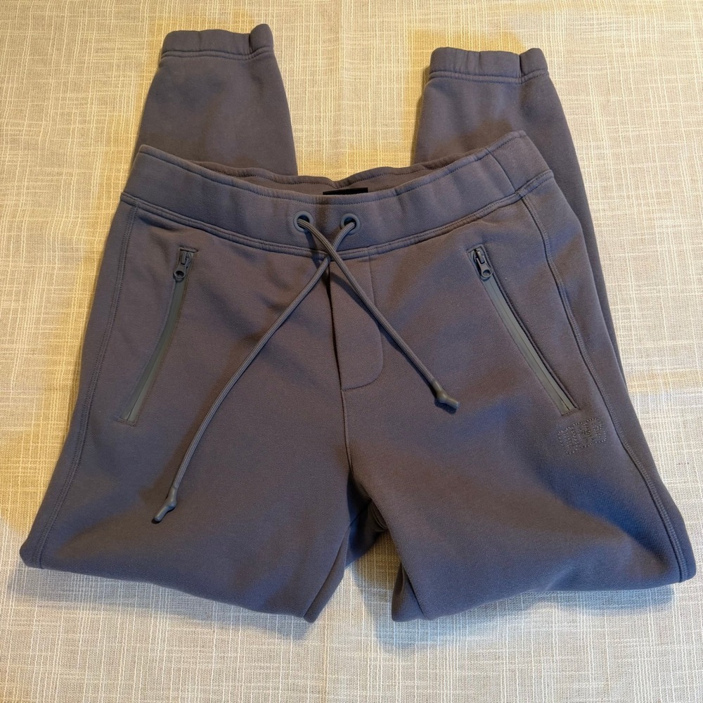 UGG Mens Jogger Sweatpants Charcoal Gray Fleece Tapered Pants 1126372 Size M